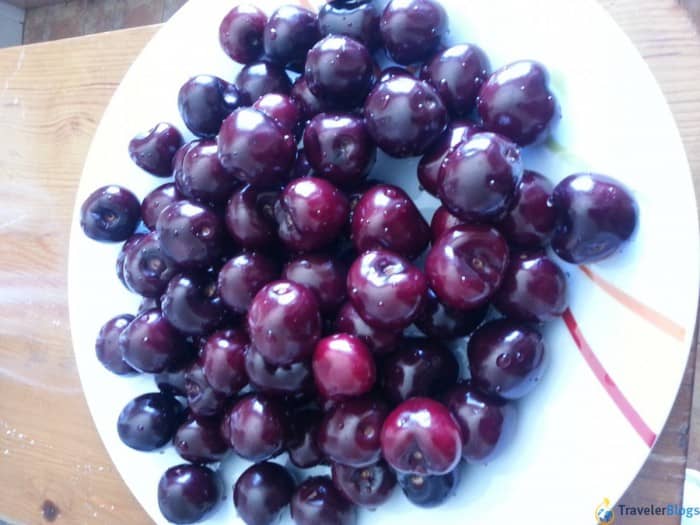Черешня купленная на рынке