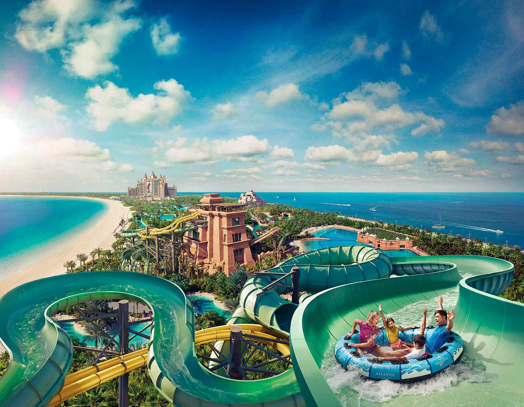 аквапарк aquaventure
